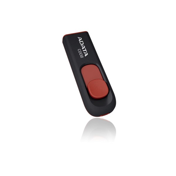 MEMORY DRIVE FLASH USB2 16GB/BLACK/RED AC008-16G-RKD ...
