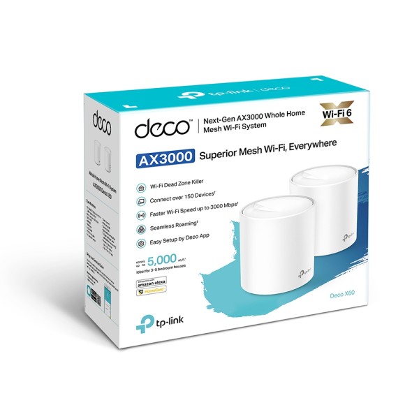 AX3000 Whole Home Mesh Wi-Fi 6 ...