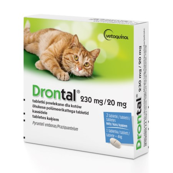 VETOQUINOL Drontal - anti-parasite tablets for ...