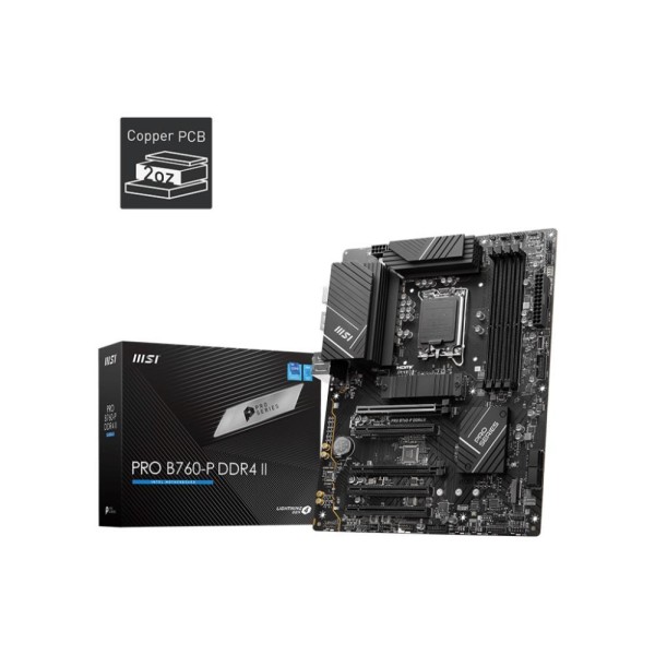 Mainboard|MSI|Intel B760 Express|LGA1700|ATX|Memory DDR4|Memory slots 4|5xPCI-Express ...