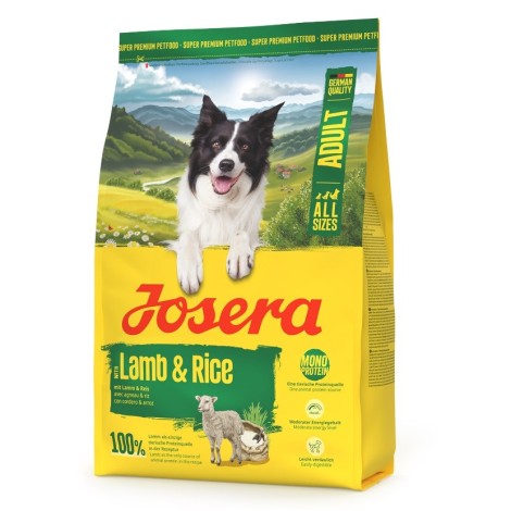 JOSERA Adult Lamb & Rice - dry dog food - 900g