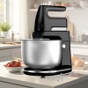 Maestro MR-553 Stand mixer with rotating bowl 600 W Black, Steel