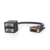 CABLE SPLITTER DVI TO DUAL VGA/A-DVI-2VGA-01 GEMBIRD