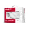 AXAGON Wall Charger 2x port (USB-A+USB-C), 30W | ACU-PQ30W