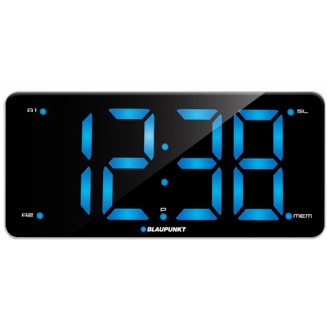 Blaupunkt CR15WH alarm clock Digital alarm clock Black,White