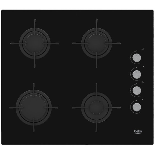 Beko HILG64120S hob Black Built-in 60 ...