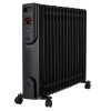 Camry | Oil-Filled Radiator with Remote Control | CR 7820 | Oil Filled Radiator | 2500 W | Number of power levels 3 | Black
