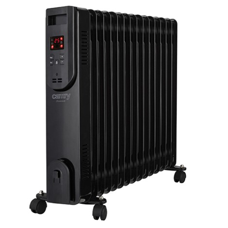 Camry | Oil-Filled Radiator with Remote Control | CR 7820 | Oil Filled Radiator | 2500 W | Number of power levels 3 | Black
