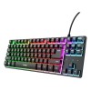 KEYBOARD USB GXT833 THADO TKL/ENG BLACK 25886 TRUST