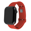 Fixed | Sporty Strap Set for Apple Watch 38/40/41 mm | 160-225 mm | Red | Silicone