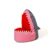 Sako bag pouffe Shark grey-pink XXL 100 x 60 cm
