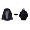Berghaus Deluge Pro 3.0 Jacket Size M Black + Berghaus Hillwalker IA Shell Jacket Size M Black