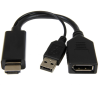 Cablexpert | Active 4K HDMI to DisplayPort Adapter | A-HDMIM-DPF-01 | Black | DisplayPort Female | HDMI Male (Type A) | 0.1 m