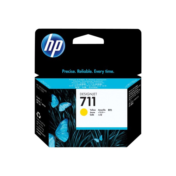 HP 711 ink yellow 29 ml ...