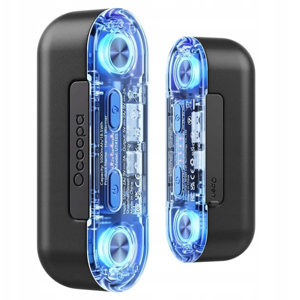 Elektryczny ogrzewacz black UT4103 Ocoopa