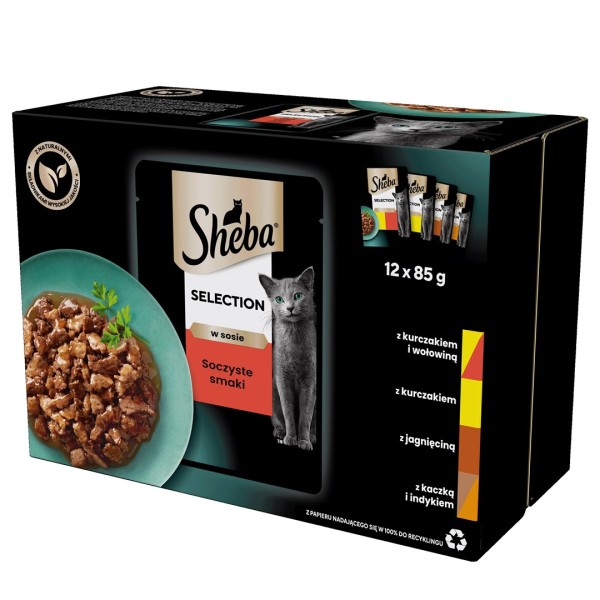 Sheba Selection in Sauce Juicy Flavours ...