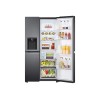 LG | Refrigerator | GSLV71MCLE | Energy efficiency class E | Free standing | Side by side | Height 179 cm | No Frost system | Fridge net capacity 416 L | Freezer net capacity 219 L | 36 dB | Matte Black