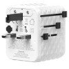 Savio AP-08 power adapter/inverter 20 W White
