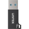 UNITEK ADAPTER USB-A - USB-C 10 GBPS M/F CZARNY