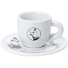 Set of 4 espresso cups BIALETTI CAROUSEL Porcelain 4x 50 ml White