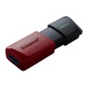 Kingston | USB Flash Drive | DataTraveler Exodia | 128 GB | USB 3.2 Gen 1 | Black/Red