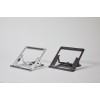 POUT EYES 3 ANGLE Aluminum portable laptop stand silver