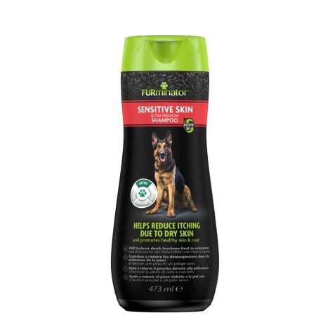 FURminator Sensitive Skin Ultra Premium - shampoo for dogs - 473ml