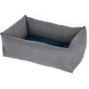 KERBL Ely Pet Bed - Grey-Turquoise - 85 x 70 x 27 cm