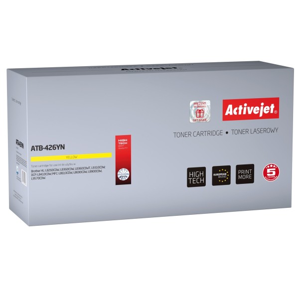 Activejet ATB-426YN toner (replacement for Brother ...