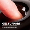 MOUSE PAD WRIST SUPPORT/BLACK 9112301 FELLOWES