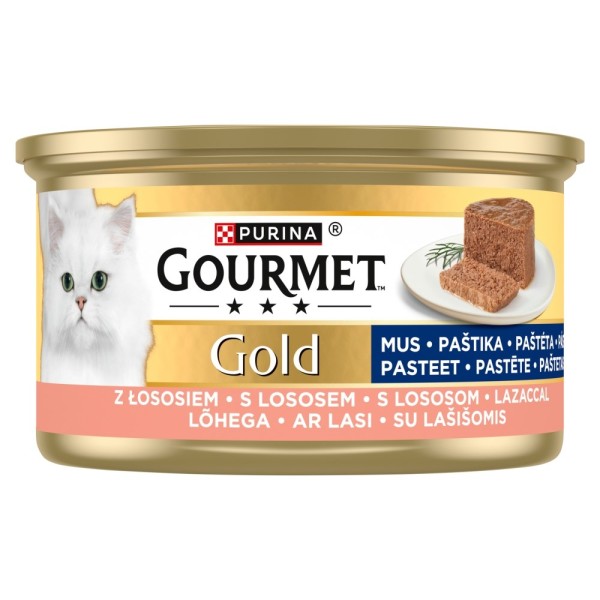 PURINA Gourmet Gold Mousse with salmon ...