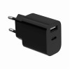 CHARGER USB UNIVERSAL BLACK/2P TA-UC-2AC12-01-BK GEMBIRD