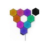 Nanoleaf|Shapes Black Hexagons Starter Kit (9 panels)|42 W|WiFi