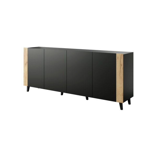 FARO chest of drawers 200x42x82 matte ...