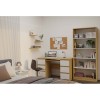 80 CM BOOKCASE ARTISAN/WHITE