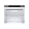 LG GBV21L0EPY Refrigerator, E, Free-standing, Combi, Height 1.86 m, Net fridge 234 L, Net freezer 110 L, Silver