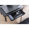 Gembird MS-TABLE-D-01 Adjustable monitor stand with drawer (rectangle)