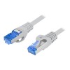 LANBERG PATCHCORD S/FTP CAT.6A 10M GRAY LSZH