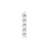 Lanberg Cable Power Strip, 5X French Outlets Quality-Grade Copper, 1.5 m | PS0-05E-0150-W