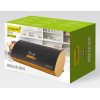 Maestro MR-1775-BLACK bread box Other Black, Wood Bamboo, Metal