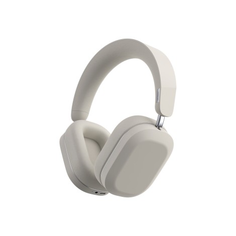 Mondo | Headphones | by Defunc | Bluetooth | Over-Ear | Microphone | Wireless | Greige / Beige