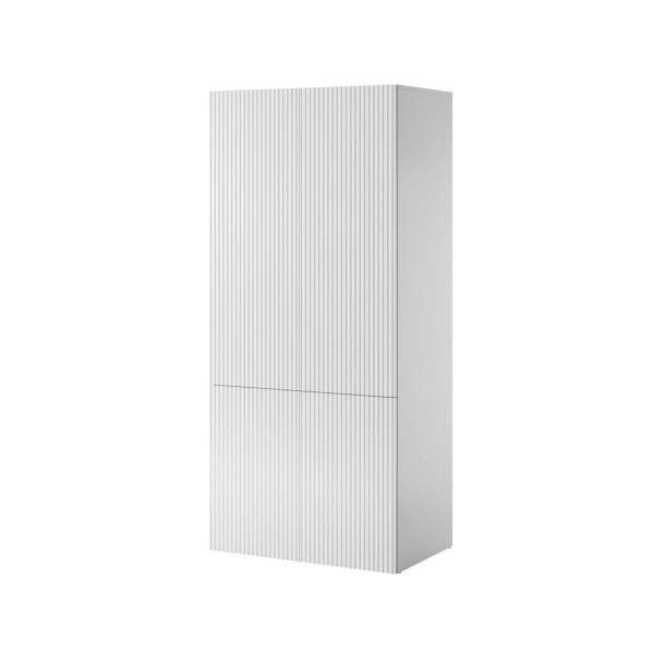 Wardrobe PAFOS 2D 90x55.5x198.5 white matt