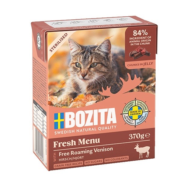 BOZITA Sterylised - Dziczyzna, kawałki w ...