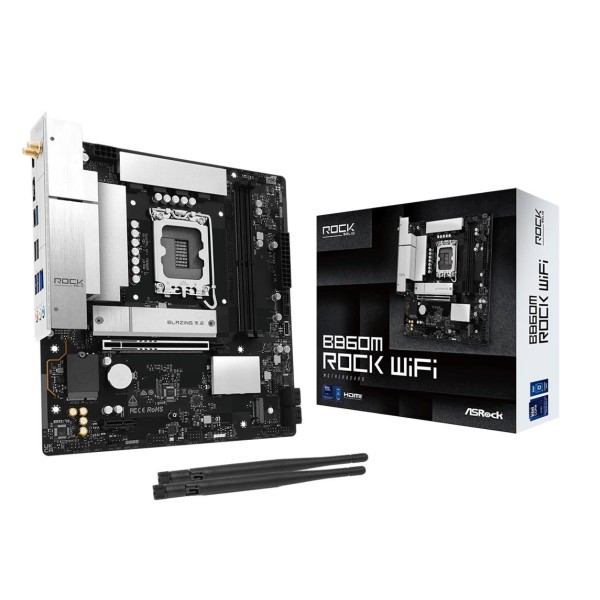 Mainboard|ASROCK|Intel B860|LGA 1851 (Socket V1)|micro ATX|RAM ...