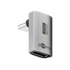Goobay 74442 USB-C™ Adapter Vertical 90° Long, USB4™ | Goobay