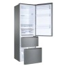 Haier Refrigerator HTR5619ENMG (348L; silver)