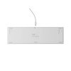 Genesis Thor 404 | Mechanical Gaming Keyboard | Wired | US | White | USB | Gateron Yellow Pro