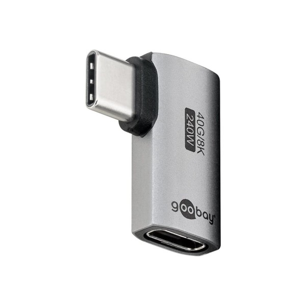 Goobay 74441 USB-C™ Adapter Horizontal 90°, ...