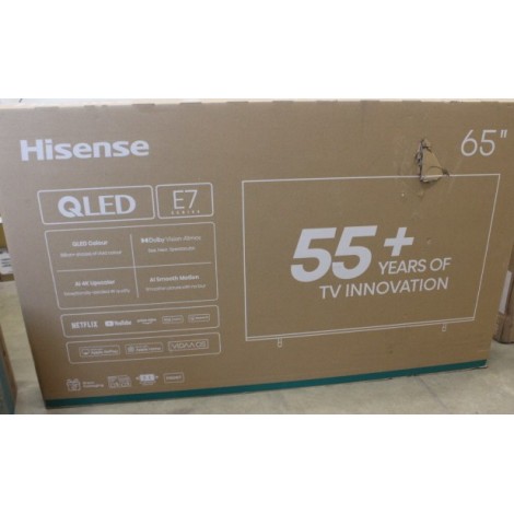 SALE OUT. Hisense UHD QLED Smart TV | 65E7Q | 65