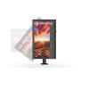 LG UltraFine Ergo LED display 68.6 cm (27") 3840 x 2160 pixels 4K Ultra HD Black